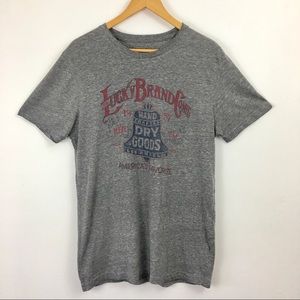 Lucky Brand Graphic Tee Gray Size XL